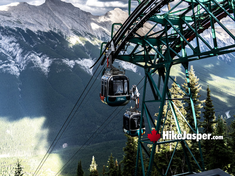 Banff Gondola in Banff National Park in Alberta