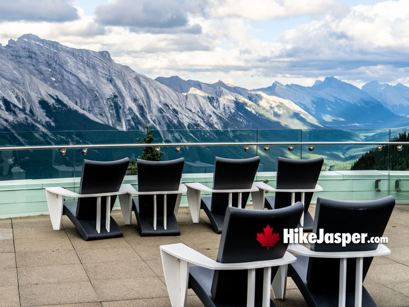 Banff Gondola Patio View