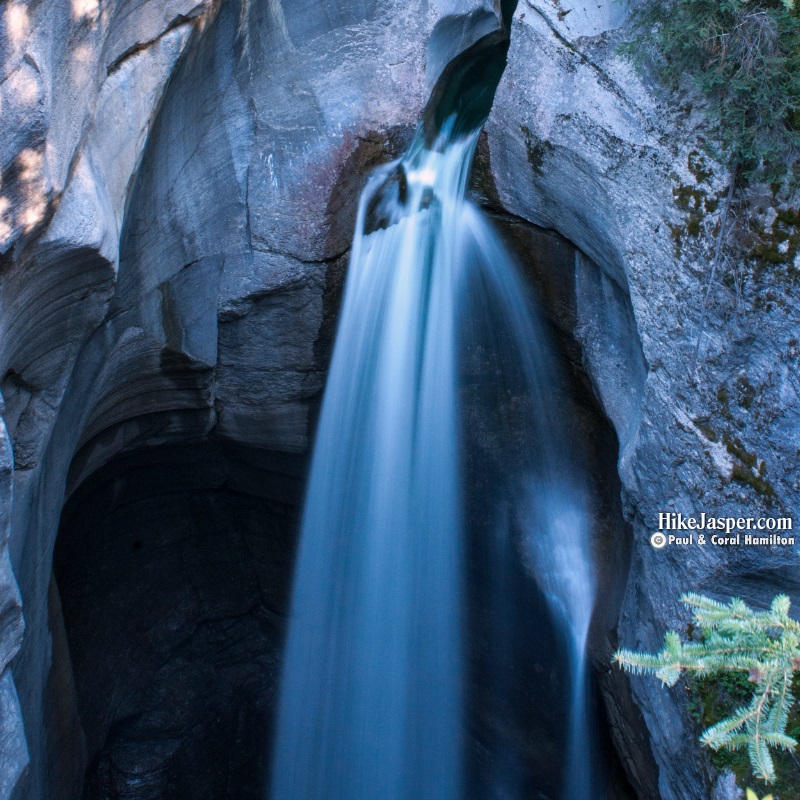Photo Spots in Jasper National Park - Maligne Canyon 1st Falls