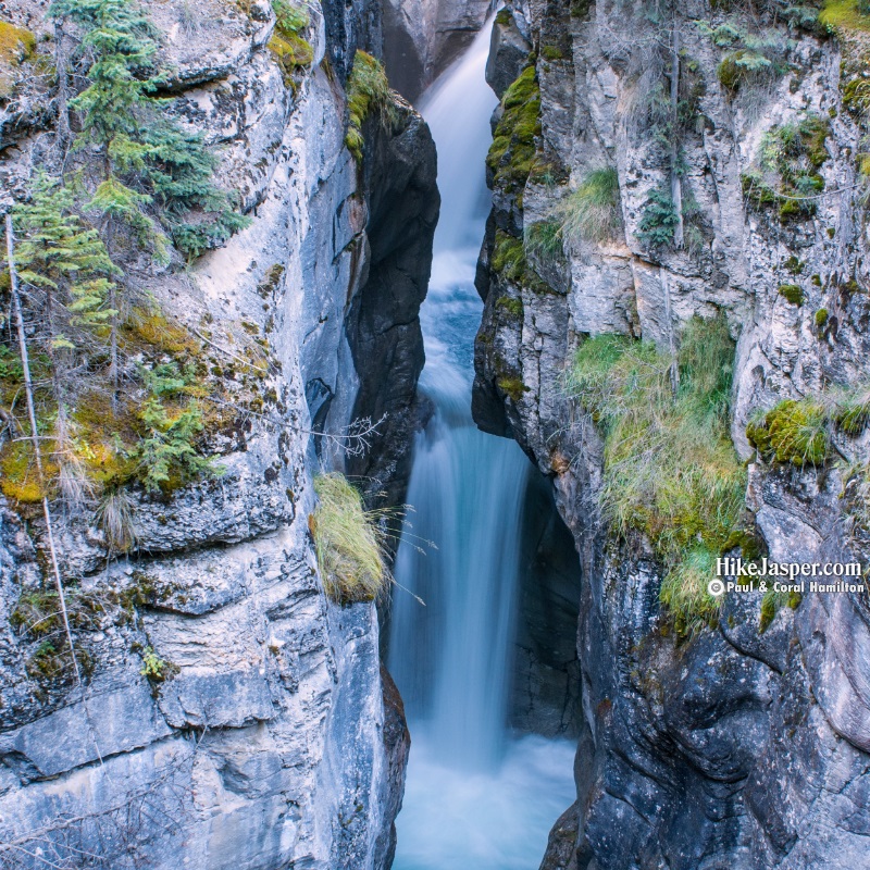 Photo Spots in Jasper National Park - Maligne Canyon 3rd Falls