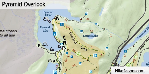Pyramid Overlook Trail Map