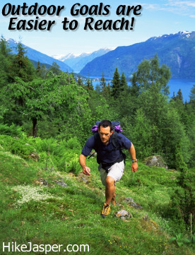 Hike Goals are Easier to Reach in Jasper