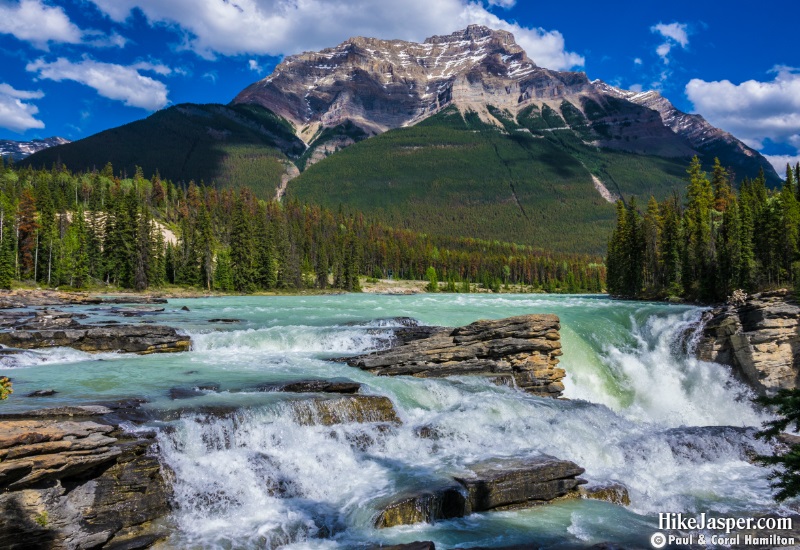 Photo Spots in Jasper National Park - Athabasca Falls