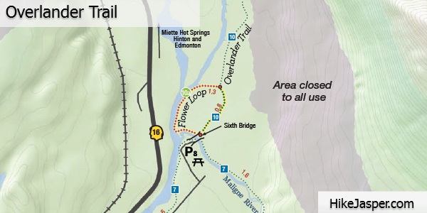 Overlander Trail Map